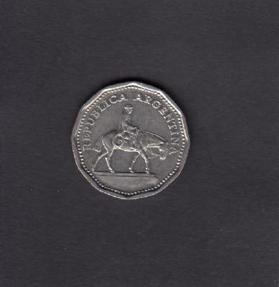 Beschrijving: 10 Peso HORSE  